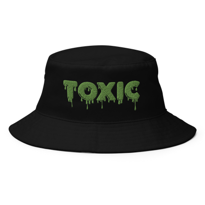 Toxic Embroidered Bucket Hat - Game Over Gear